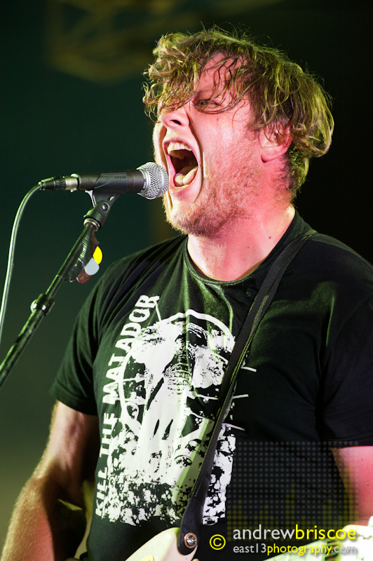 Wil Wagner of the Smith Street Band (Big Day Out, Melbourne 2013)