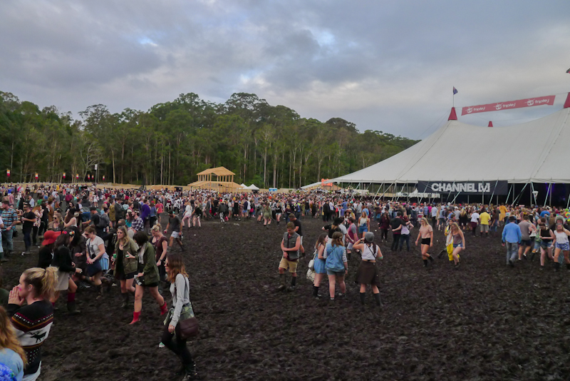 Mud at the McLennan, Splendour in the Grass 2013