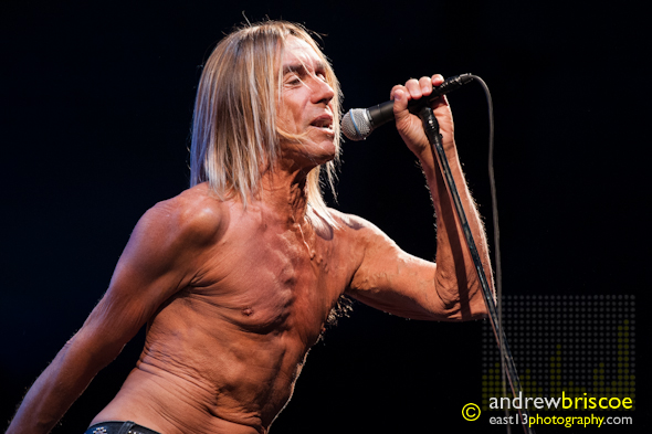 Iggy Pop, delivering his healthy eating message to the kids of Australia in 2013